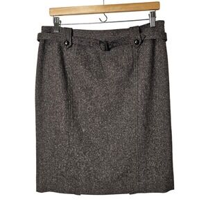 Ann Taylor Gray Pencil Skirt